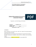 Medical Microbiology Practical Course Laboratory Manual: HCMC International University