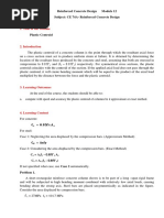 Title of The Module: Reinforced Concrete Design Module 12 Subject: CE 74A-Reinforced Concrete Design