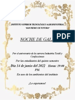 Invitacion Fiesta de Gala