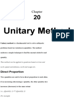 Unitary Method Details MCQ and Solution