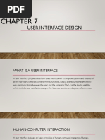 Chapter-7 - User Interface Design