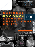 National Radiology Services Operational Policy 1st Edition