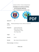 Grupo 03 - Informe 04 - Parasitología