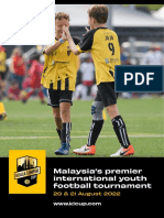 Malaysia's Premier International Youth Football Tournament: 20 & 21 August 2022