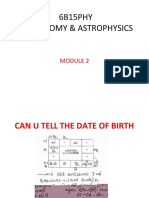 Module 2-Magnitude Systems & Stellar Distances