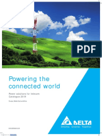 Powering The Connected World: Power Solutions For Telecom Catalogue 2019