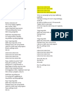 Scaffold 2 Song Interpretation - MAPEH