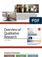 Materi 1 - Overview Qualitative Research - Prof Adi Utari