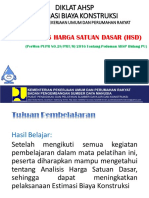 Presentasi - Analisis Harga Satuan Dasar