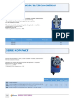 Bombas dosificadoras electromagnéticas Serie KCL y Serie KOMPACT especificaciones y características