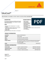 Sikacoat®: Product Data Sheet