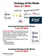 2 Stars & 1 Wish: Learning Strategy of The Week