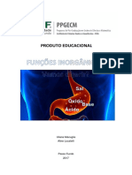 Produto educacional sobre digestão e funções inorgânicas