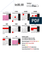 Escola Guillem Isarn Calendari 2022-2023