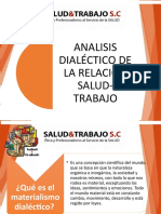 Analisis Dialéctico de La Relación Salud-Trabajo