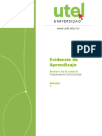 Programacion Estructurada Semana 1 Preguntas