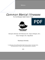 Final Module Common Mental Illnesses