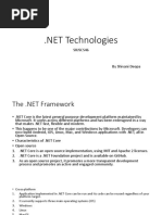 DOTNET Notes by Shivani Deopa