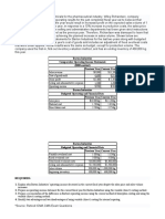 Practice CMA Exam, Part 1 Testlet 2 (2 Essay Simulations)