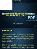 Pertemuan 8 - Penggunaan Bilangan Kompleks Pada Persoalan Fisika