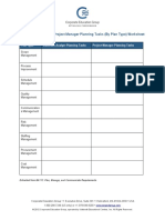 GG - BA and PM Planning Tasks Worksheet