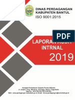 Laporan Audit Internal Disdag 2019