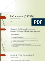 E-Commerce (CSC330) : DR Muhammad Zeeshan Babar