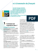 Introduction À Grammaire Du Français: Comment Est Organisé Le Livre ?