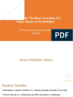 Lecture 10 - Probabilistic ML (1) - Basics of Probability - Plain