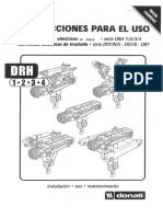 MAN16ME02 - Manual de Uso y Mantenimiento DRH - DONATI - ESPAÑOL