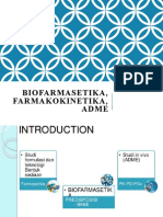 1.biofarmasetika, Farmakokinetika, ADME
