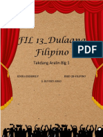Fil 13 - Dulaang Filipino