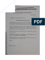 DOCUMENT: Crisis Rocks Nigerian Institution of Estate Surveyors and Valuers As Members Exchange Blows Rivers Annual General Meeting