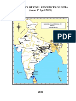 Inventory of Coal Resources of India (Ason1 April 2021)