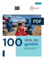 Boletín 100 Días de Gestión Del Ministro de Salud Hernando Cevallos Flores