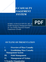 1 Mass Casualty Management System