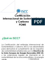 Capacitacion Iscc y Manejo Del Pome