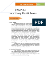 Business Plan Daur Ulang Plastik Bekas p