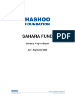 Sahara Fund Quarterly Report September 2009