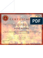 Certificado Bombeiro Civil Recert