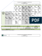 Cronograma de Charla Seguridad Laboral 2022