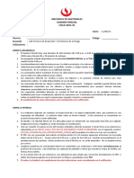 Mecánica de Materiales Examen Parcial CICLO 2021-01: Sobre El Desarrollo