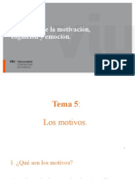 Psicología de La Motivación, Cognición y Emoción Cont2