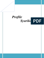 1) Profile Syarikat Santan Maju