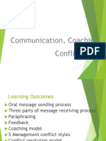 Communication, Coaching, and Conflict Skills