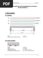 Description: Design Example Flexural Strengthening According To The Fib Bulletin 14