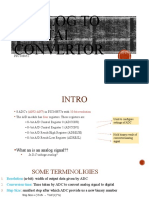 Analog To Digital Convertor: PIC18f452