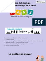 PAP en adultos mayores y personas con discapacidad