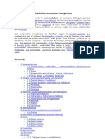 Nomenclatura química de los compuestos inorgánicos