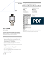 Non-Indicating Pressure Transmitters: TPS30 Series